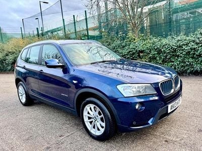 Blue Used 2013 BMW X3 Luxury Line SUV | £6,389 (Fair price)