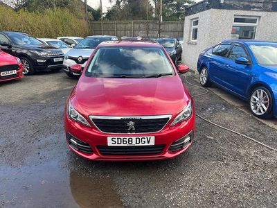 Used Peugeot 308 Active 2018 Red Hatchback