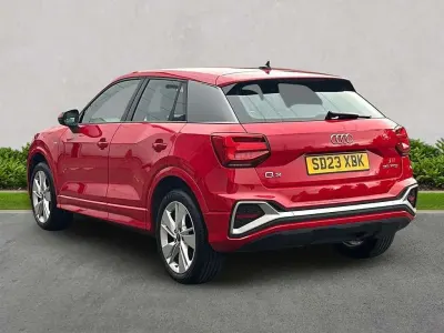 Used Audi Q2 S-Line 110 HP (80 kW) 2023 Red SUV