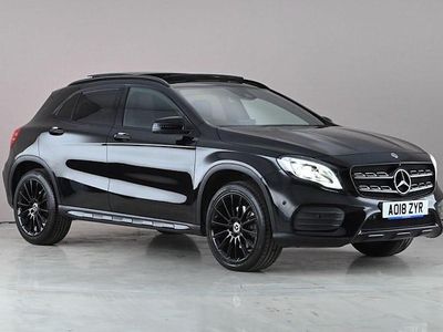 Used Mercedes GLA220 AMG line 177 HP (130 kW) 2018 Black SUV