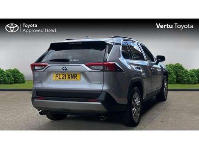 Used Toyota RAV4 Hybrid 219 HP (161 kW) 2021 Silver SUV