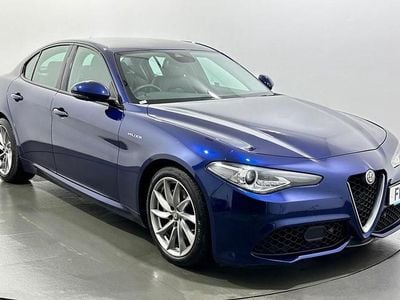 Used Alfa Romeo Giulia Veloce 280 HP (205 kW) 2018 Blue Sedan