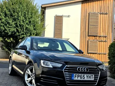 Used Audi A4 2015 Black Sedan