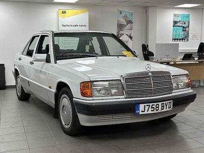 Used Mercedes 190 1992 White Sedan