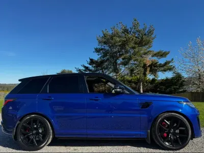 Used Land Rover Range Rover Sport SVR 2018 Blue SUV