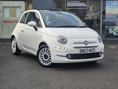 White Used 2023 Fiat 500 Hatchback | £10,895 (Fair price)