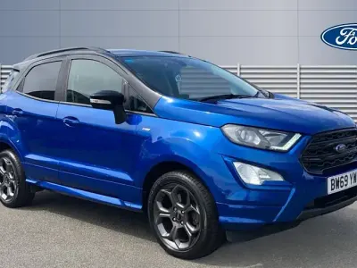 Used Ford Ecosport ST-Line 125 HP (91 kW) 2020 Blue SUV