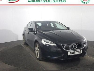 Used Volvo V40 Inscription 120 HP (88 kW) 2018 Black Hatchback