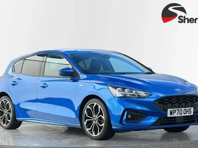 Usado Ford Focus ST-Line X 2020 Azul Citadino