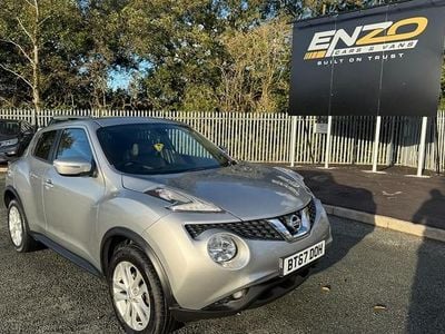 Używany Nissan Juke N-Connecta 2017 Srebrny SUV