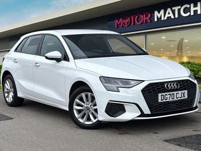 Used Audi A3 Sportback Performance 2020 White Hatchback