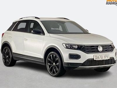 Used VW T-Roc Black Edition 150 HP (110 kW) 2020 White SUV