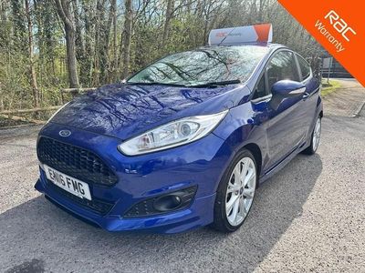 Usado Ford Fiesta Zetec 125 HP (91 kW) 2016 Azul Citadino