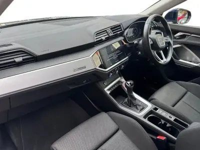Used Audi Q3 Sport 148 HP (108 kW) 2021 Navarra blue SUV