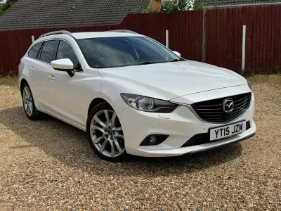 Used Mazda 6 Inclusive 175 HP (128 kW) 2015 White Estate