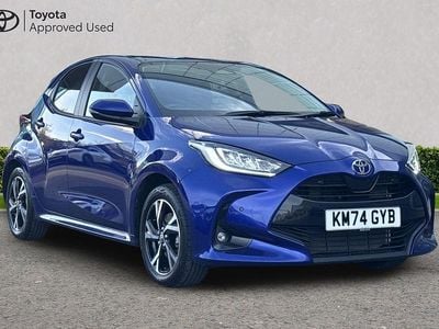 Used Toyota Yaris Hybrid Design 116 HP (85 kW) 2024 Juniper blue