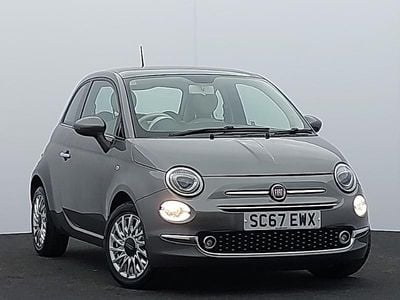 Used Fiat 500 Lounge 69 HP (50 kW) 2018 Grey Hatchback