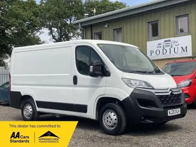 Used Citroën Relay 120 HP (88 kW) 2020 White Van