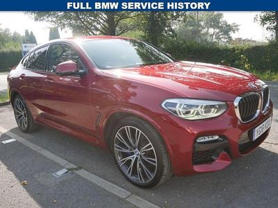 Red Used 2018 BMW X4 M Sport SUV | £19,999 (Expensive)