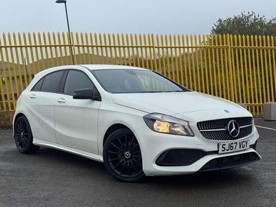 White Used 2017 Mercedes A180 AMG line Hatchback | £7,894 (A bit pricey)