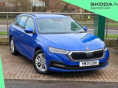 Used Skoda Octavia SE 110 HP (80 kW) 2022 Energy blue Estate