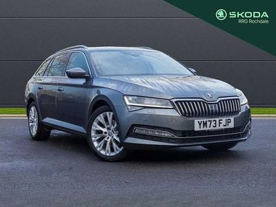 Graphite grey metallic Used 2024 Skoda Superb SE L Estate | £24,000 (Fair price)
