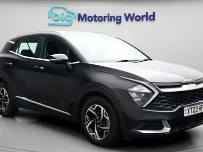 Begagnad Kia Sportage 150 HK (110 kW) 2023 Svart SUV