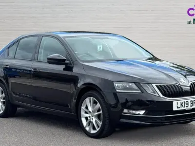 Usado Skoda Octavia SE L 150 CV (110 kW) 2019 Negro