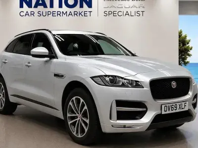 Used Jaguar F-Pace R-Sport 180 HP (132 kW) 2019 Silver SUV