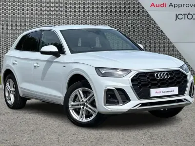 Used Audi Q5 S-Line 200 HP (147 kW) 2024 White SUV