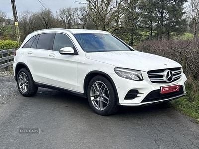 Used Mercedes GLC220 AMG line 170 HP (125 kW) 2018 White Estate