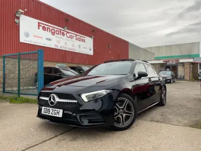 Usado Mercedes A220 AMG Line Premium Plus 2019 Preto Citadino
