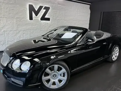 Used Bentley Continental GT Convertible 560 HP (411 kW) 2007 Black Cabriolet