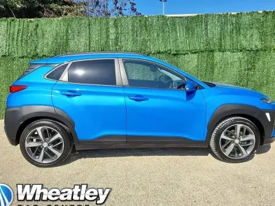 Używany Hyundai Kona Edition 120 KM (88 kW) 2020 Niebieski SUV