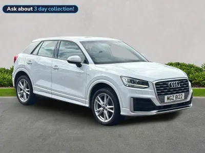 Used Audi Q2 S-Line 113 HP (83 kW) 2019 White SUV