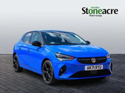 Used Vauxhall Corsa Edition 75 HP (55 kW) 2021 Blue Hatchback