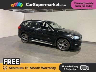 Black Used 2015 BMW X1 xLine SUV | £12,197 (Expensive)