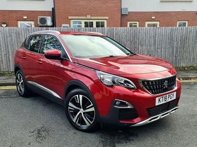 Red Used 2018 Peugeot 3008 Allure Hatchback | £10,495 (Good price)