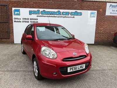 Used Nissan Micra Acenta 2011 Red Hatchback