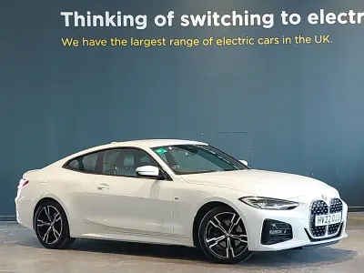 Used BMW 420 M Sport 184 HP (135 kW) 2022 White Coupe