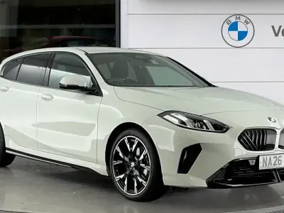 Used BMW 120 M Sport 168 HP (123 kW) 2026 White Hatchback