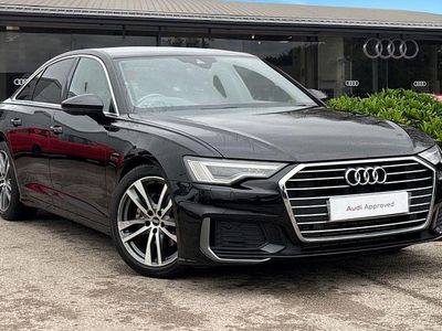 Used Audi A6 S-Line 204 HP (150 kW) 2021 Black Sedan