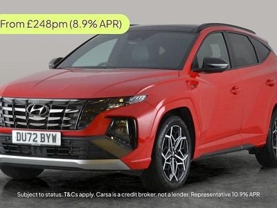 Red Used 2023 Hyundai Tucson N Line SUV | £19,117 (Fair price)