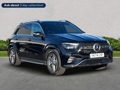 Black Used 2024 Mercedes GLE450 AMG AMG line Estate | £57,899