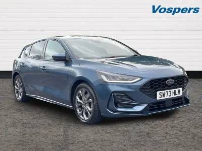 Used Ford Focus ST-Line 125 HP (91 kW) 2023 Blue Hatchback