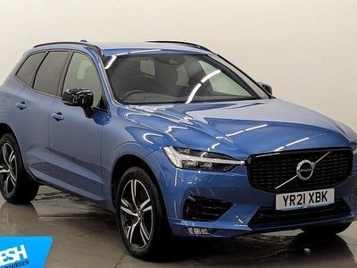 Used Volvo XC60 R-Design 197 HP (144 kW) 2021 Blue SUV
