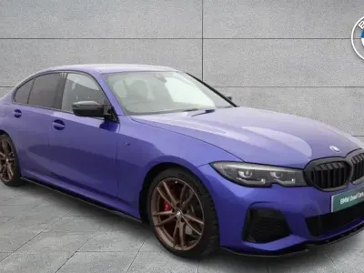 Used BMW M340 M Sport 389 HP (286 kW) 2021 Blue Sedan