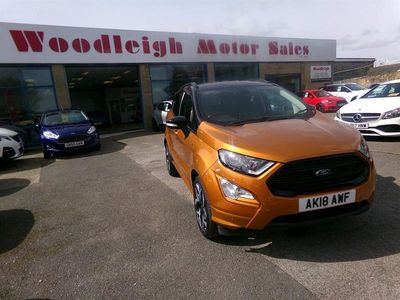 Used Ford Ecosport ST-Line 2018 Orange SUV