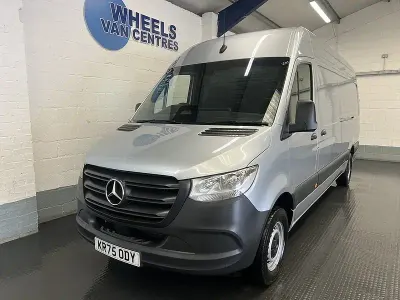 Używany Mercedes Sprinter 2025 Srebrny Van