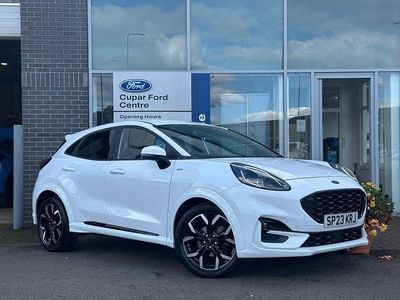 Used Ford Puma ST-Line X 125 HP (91 kW) 2023 Frozen white Hatchback
